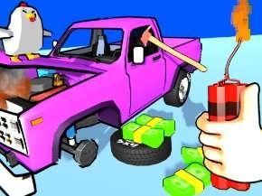 Smash the Car to Pieces! - free game