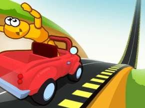 Downhill Car Ride: Crash Test - free game