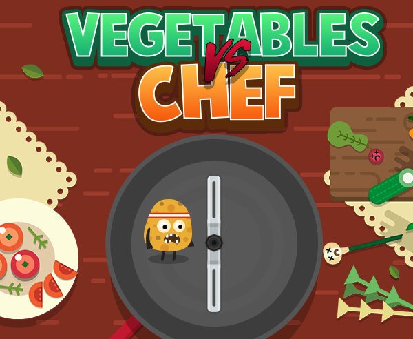 Vegetables vs. Chef - Y8 games,y8 games,free games,h5 game, free play,free y8 games