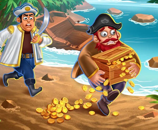 Pirate's Pillage! Aye! Aye! - Y8 games,y8 games,free games,h5 game, free play,free y8 games